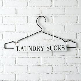 Laundry Sucks Funny Wall Art Decor