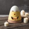 Terra Cotta Candy Corn Luminaries