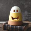 Terra Cotta Candy Corn Luminaries