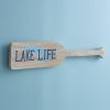 Rustic Lake Life Oar Wall Decor