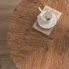 31.29" Modern Retro Splicing Round Coffee Table