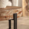 31.29" Modern Retro Splicing Round Coffee Table