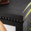 Convenience Concepts Wood Console Table/Desk with Real Wood Beads Decoration