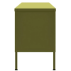 TV Stand Olive Green 41.3"x13.8"x19.7" Steel