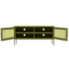TV Stand Olive Green 41.3"x13.8"x19.7" Steel
