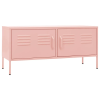 TV Stand Pink 41.3"x13.8"x19.7" Steel