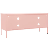 TV Stand Pink 41.3"x13.8"x19.7" Steel