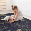 5x8 Area Rug for Bedroom, Washable Rug, Low-Pile, Non-Slip, Non-Shedding, Foldable, Kid&Pet Friendly - Area Rugs for living room, bedroom, kitche