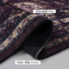 Area Rug 5x8, Washable Rug, Low-Pile, Non-Slip, Non-Shedding, Foldable, Kid & Pet Friendly - Area Rugs for living room, bedroom, kitchen