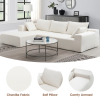 [VIDEO provided]109*68" Modular Sectional Living Room Sofa Set, Modern Minimalist Style Couch, Upholstered Compressed Sofa for Living Room, Bedro