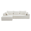 [VIDEO provided]109*68" Modular Sectional Living Room Sofa Set, Modern Minimalist Style Couch, Upholstered Compressed Sofa for Living Room, Bedro
