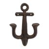 Rustic Anchor Wall Hook for Nautical Decor and Organization