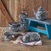 Splattered Enamel Teapot