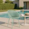 2 Pack Indoor Outdoor Modern Lounge Chairs