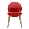 4-Pack Grey Blue Indoor Dining Chairs