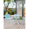 4pcs Modern Stackable Plastic Armchair For Indoor Outdoor Use