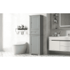 Freestanding Storage Cabinet With Drawer And Adjustable Shelf