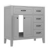 36" Bathroom Vanity With Sink Combo