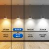 SANSI 60W Equivalent LED Light Bulbs, 22-Year Lifetime,  900 Lumens With Ceramic Technology,  Non-Dimmable, E26 Base, A15 Size, Energy-Efficient