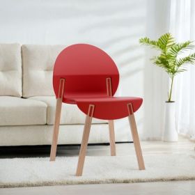 4-Pack Grey Blue Indoor Dining Chairs (Option: Crimson)