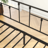 Twin Size Daybed Metal Frame With Trundle Set