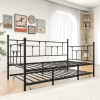 Twin Size Daybed Metal Frame With Trundle Set