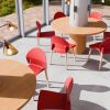 4-Pack Grey Blue Indoor Dining Chairs