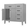 36" Bathroom Vanity With Sink Combo