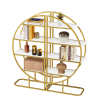 4 Tiers Open Bookshelf, Golden
