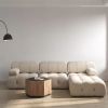 Nordic Fabric Buckle Design Sofa