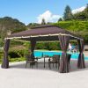 10x13 Aluminum Gazebo Patio Canopy
