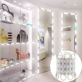 LED Waterproof Module Light, One Board With 60 Lights And 10ft White Light, Not Shipped On Weekends (Option: 10ft)