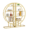 4 Tiers Open Bookshelf, Golden