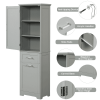 Tall Bathroom Storage Cabinet