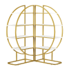 4 Tiers Open Bookshelf, Golden