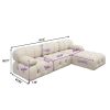 Nordic Fabric Buckle Design Sofa