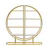 4 Tiers Open Bookshelf, Golden