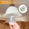 1Pc 9W LED Light Bulb E27 RGB Lamp Bulb 16 Colors Changable 24-key IR Remote Control For Decor Mood Lighting