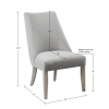 Upholstered Dining Chair Set Of 2