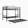 Twin Bunk Bed With Trundle