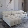 Nordic Fabric Buckle Design Sofa