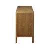 2-Door Accent Cabinet With Adjustable Shelves