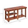 3-Tier Shoe Storage Bench
