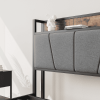 Full Size Bed Frame Storage Headboard With Charging Station