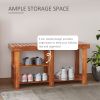 3-Tier Shoe Storage Bench