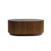 Handcraft Round Nesting Coffee Table Set Of 2