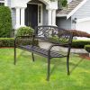 Patio Seating With Backrest & Armrests