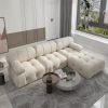 Nordic Fabric Buckle Design Sofa
