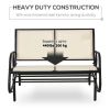 2-Person Outdoor Swing Chair Loveseat