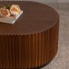 Handcraft Round Nesting Coffee Table Set Of 2